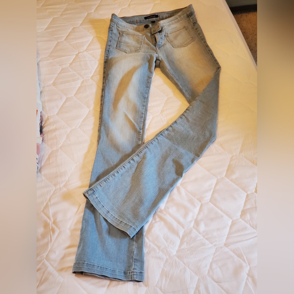 Bebe light blue jeans size 26